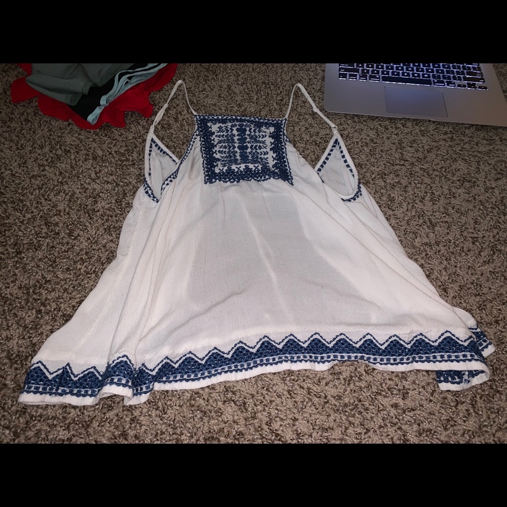 size S backless shirt